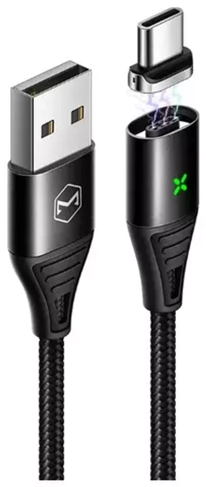USB cable lightning 1,2m магнитный (CA-6310) Mcdodo 4,0А Black