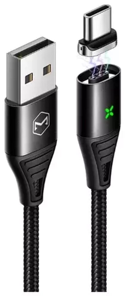 Кабель 1m USB/Lightning 4A CA-6310 магнитный Mcdodo black