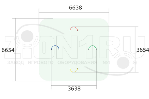 Комплект лазов «Месяц-1»