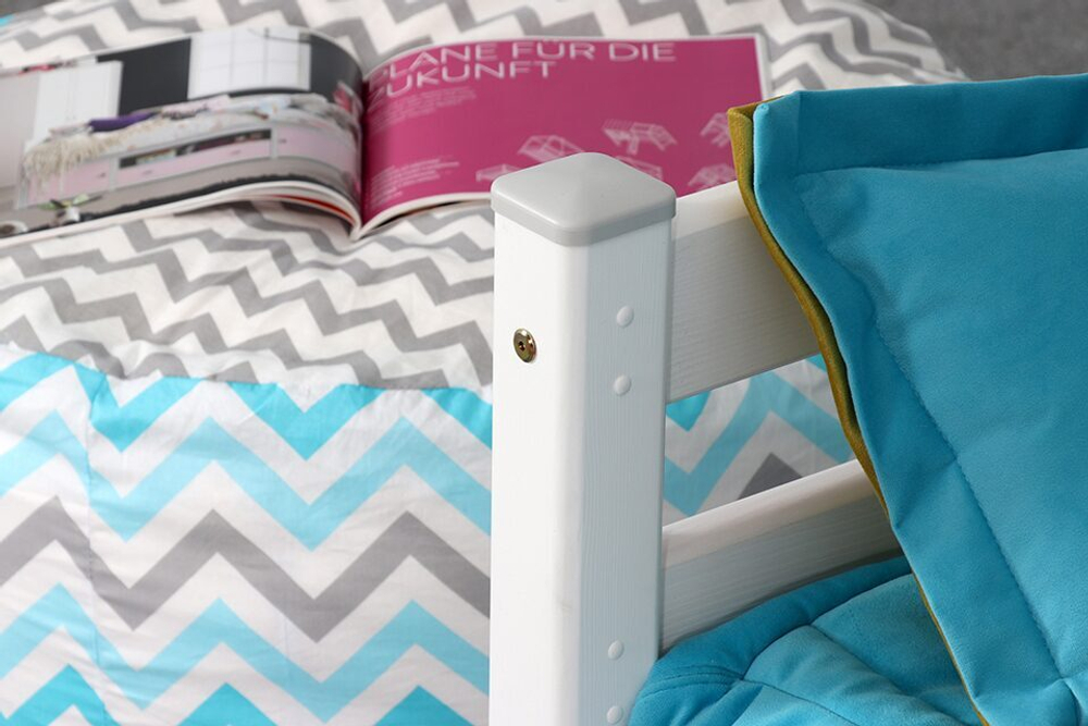 Адель кровать двухъярусная белый