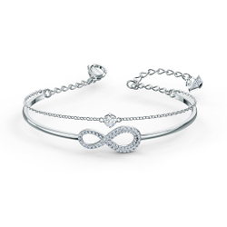 SWA INFINITY:BANGLE CHAIN CRY/CZWH/RHS M Bracelet 5520584