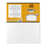 Тетрадь 12л., линия, Erich Krause скрепка, блок офсет, мелован. картон "MIX-PACK", 5 дизайнов