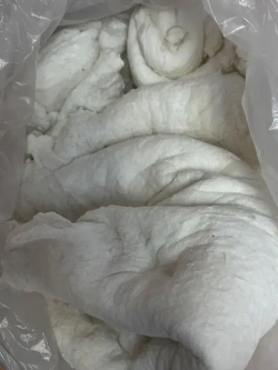 Вата каолиновая огнеупорная МКРВ-200 ОБРЕЗЬ 1 кг, ГОСТ 23619-79, одеяло огнеупорное, теплоизоляция для печей, труб, котлов, каминов