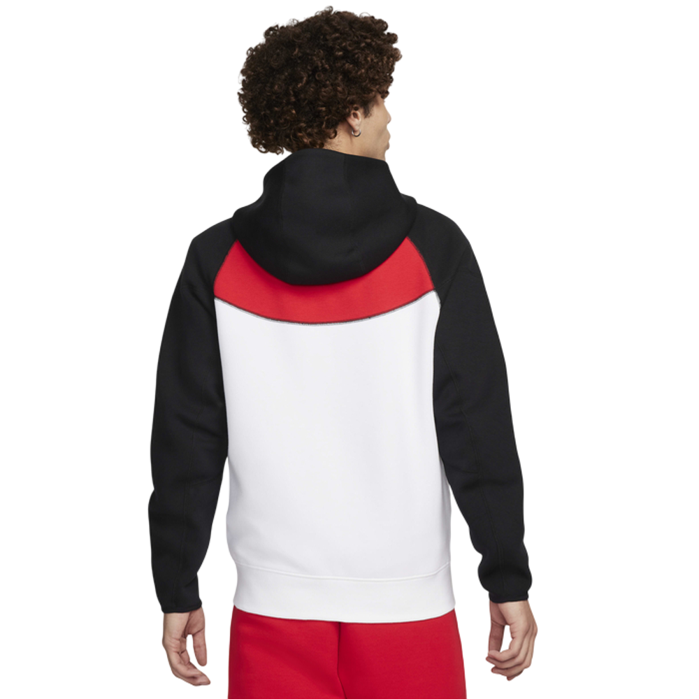 Зип Худи Nike Tech Fleece 2023 Red/White