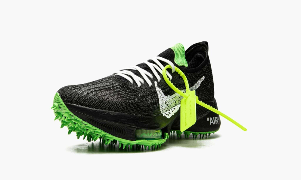Air Zoom Tempo NEXT% Off-White "Black Scream Green"
