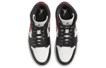 Jordan 1 Mid Gym Red Off Noir Women's
