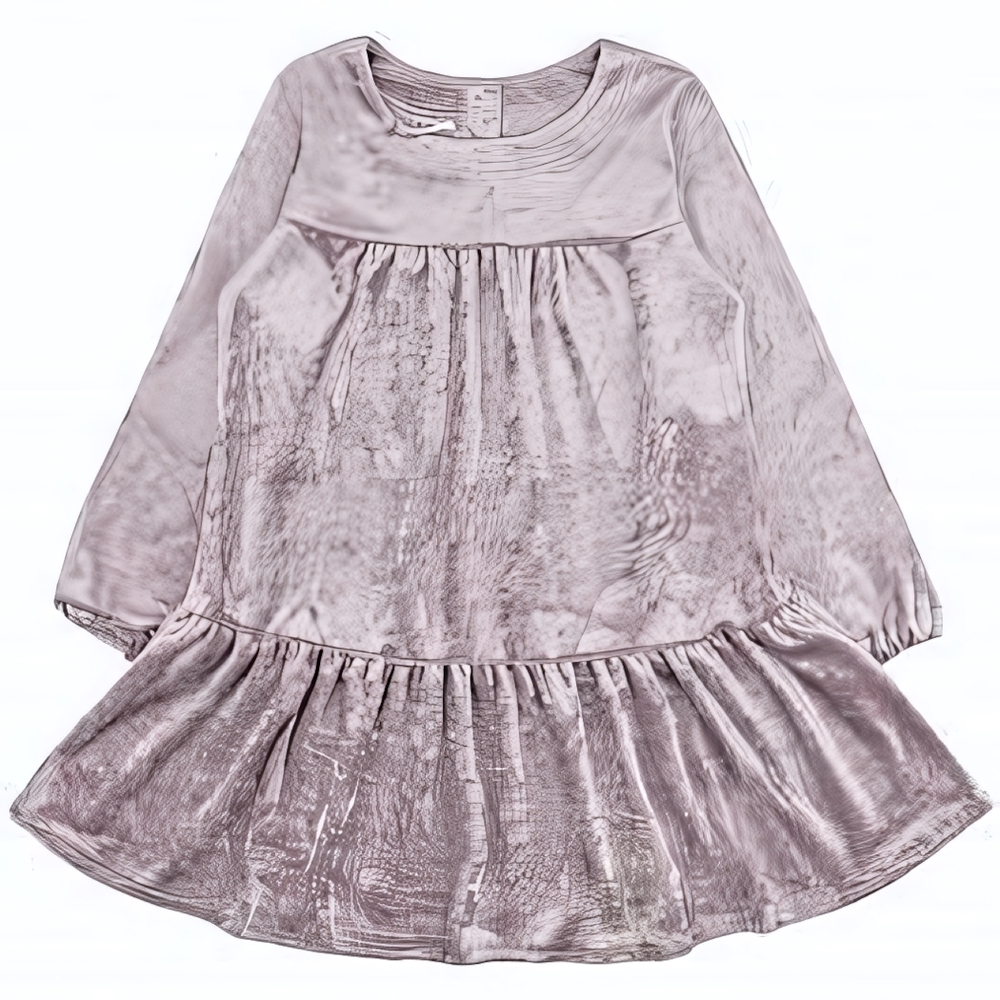 Платье велюр 0879900101 р.122-128 (Юлла)