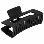 Краб для волос 10,5 см, soft-touch, чёрный, MONTE VITA, 456999