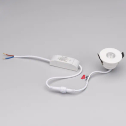 Светильник MS-GLORY-BUILT-R54-5W Warm3000 (WH, 60 deg, 230V) (Arlight, IP54 Металл, 5 лет) 047287