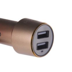 Разделитель автомобильный COTEetCI X2 tire Dual USB Car Charger для Apple&amp;Android CS2013-CE (3.6A) Золотистый