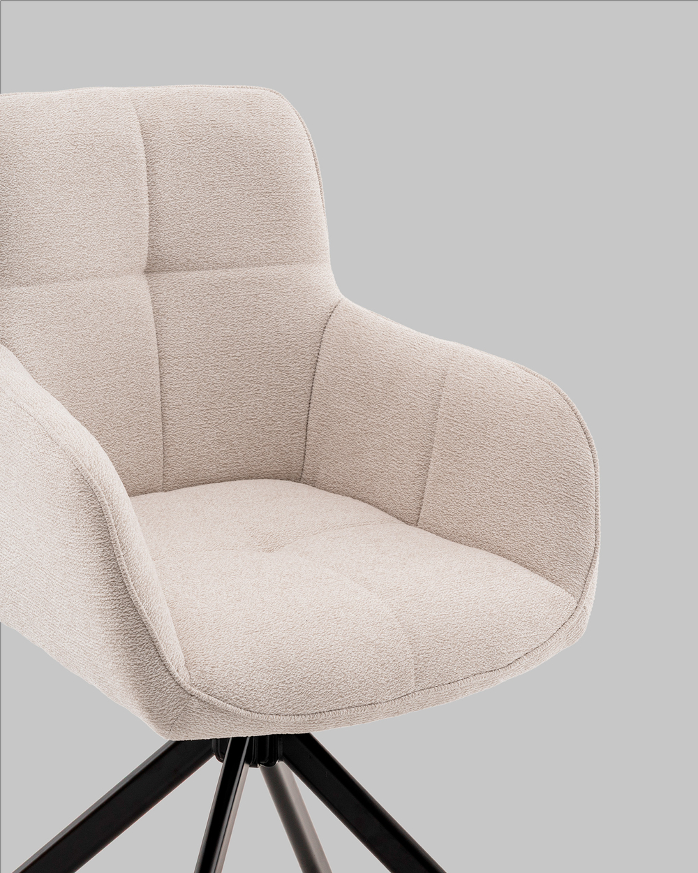 Стул обеденный Edme кремовый