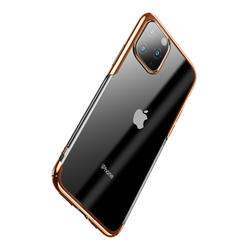 Чехол для Apple iPhone 11 Pro Baseus Glitter Protective Case - Gold