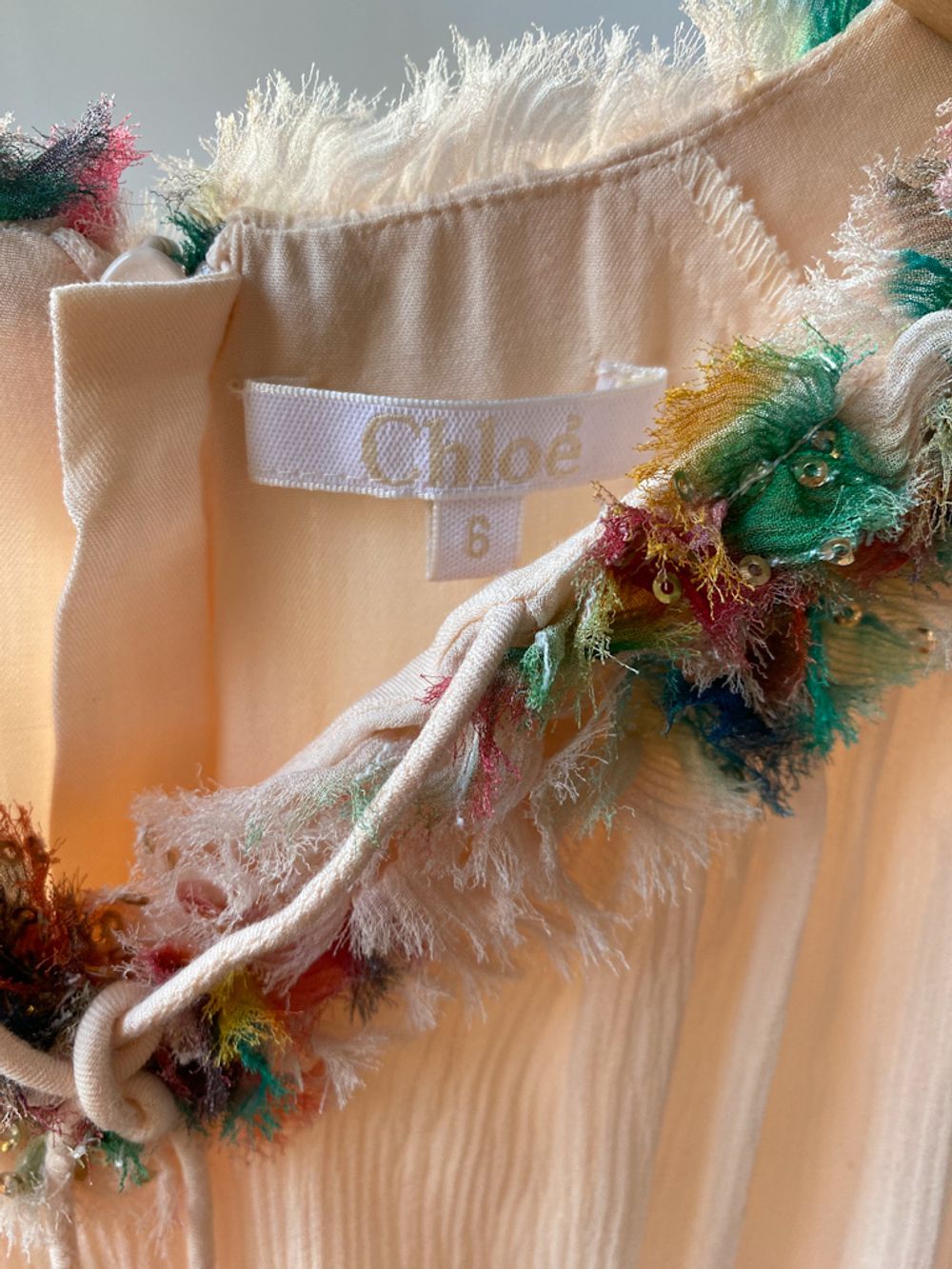 Шелковая блузка Chloe, 128