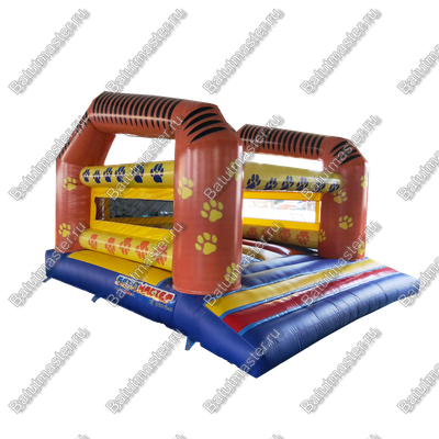 Детский надувной батут "Тигр" 5*4*3