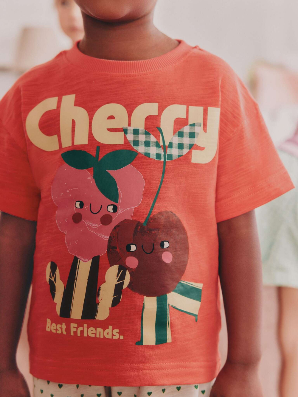 Пижама для девочки Next AC0-795, 3 шт., Розовый, Голубой, Оранжевый