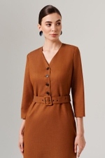 51615 Платье женское (янтарный)