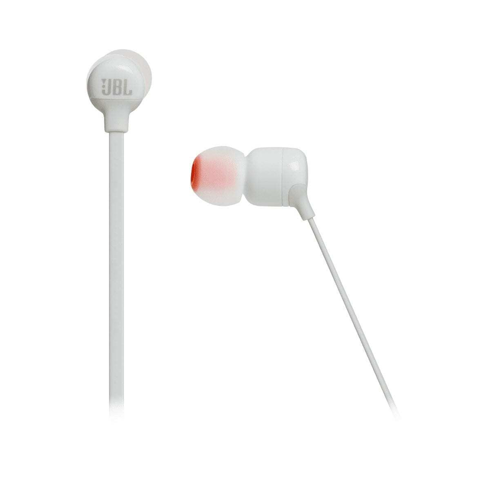 Беспроводные наушники JBL T110BT White, внутриканальные