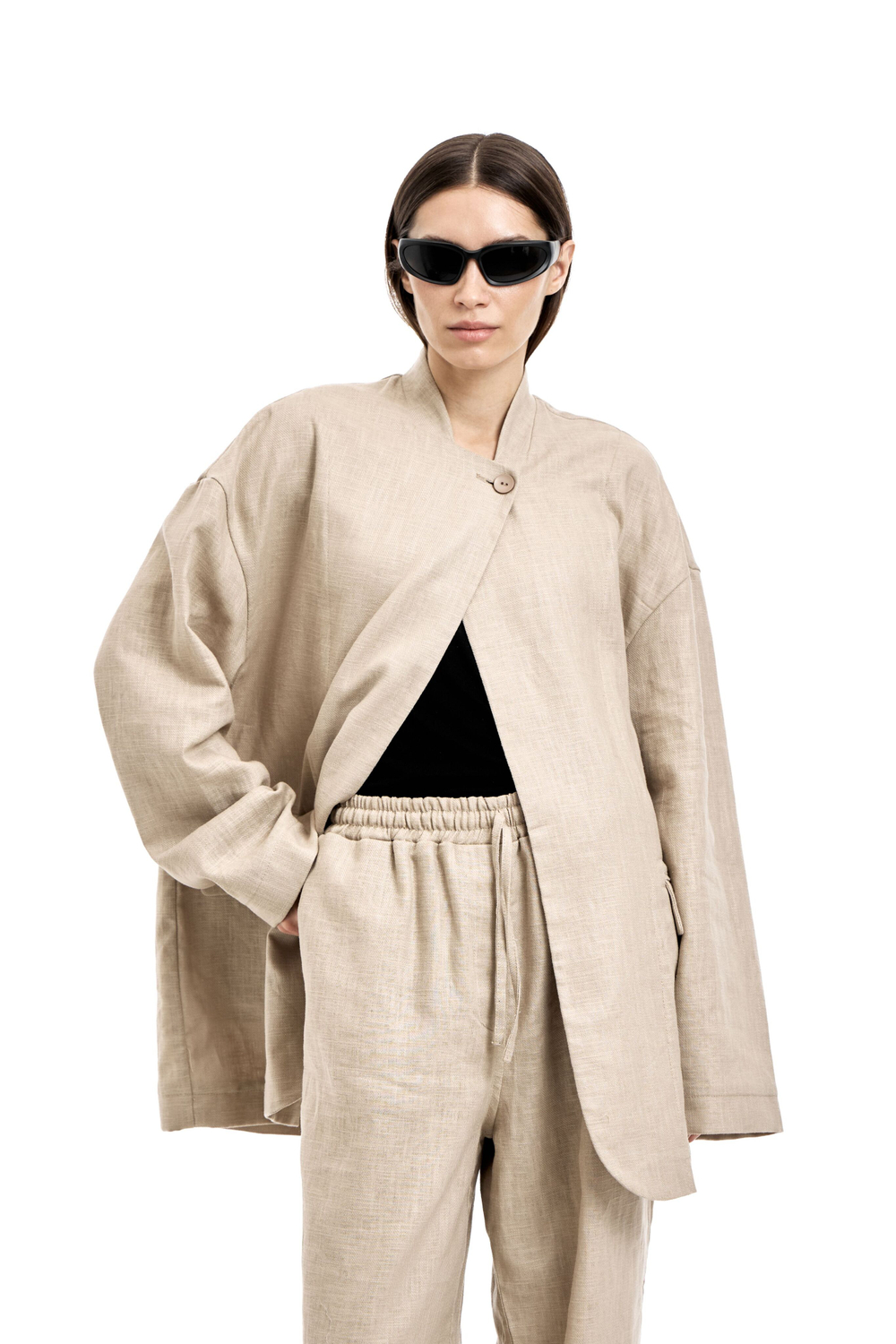 Костюм из крапивы OVSYANKA Beige