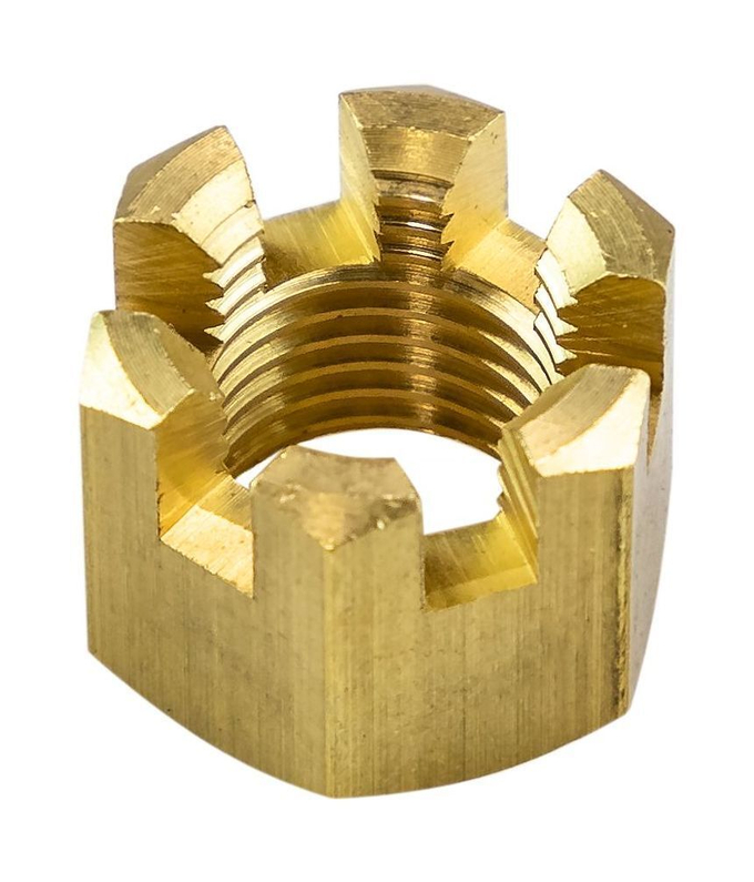 Гайка корончатая на гребной вал Suzuki DT9.9-15/DF8A-20A, OMAX