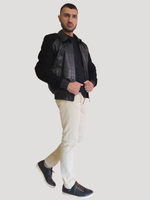 Кожаная куртка из крокодила