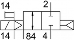 CDVI5.0-MT2H-1X2GLS-EXT Распределитель с электроуправлением