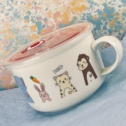 Lenardi 315-008 Бульонница 800мл с крышкой в под.уп.(х24)Фарфор