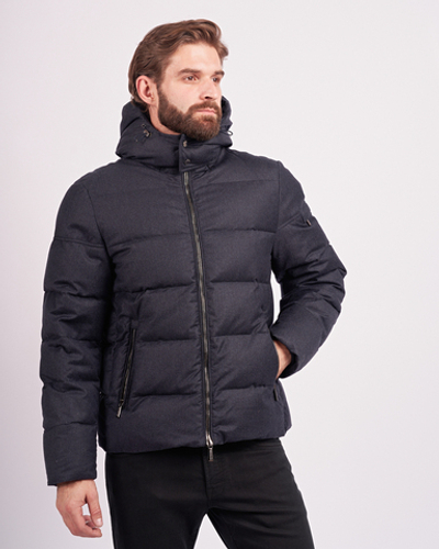 Куртка пуховая с капюшоном MOORER