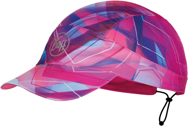 Спортивная кепка для бега Buff Pack Run Cap R-ShatteRed Multi Фото 1