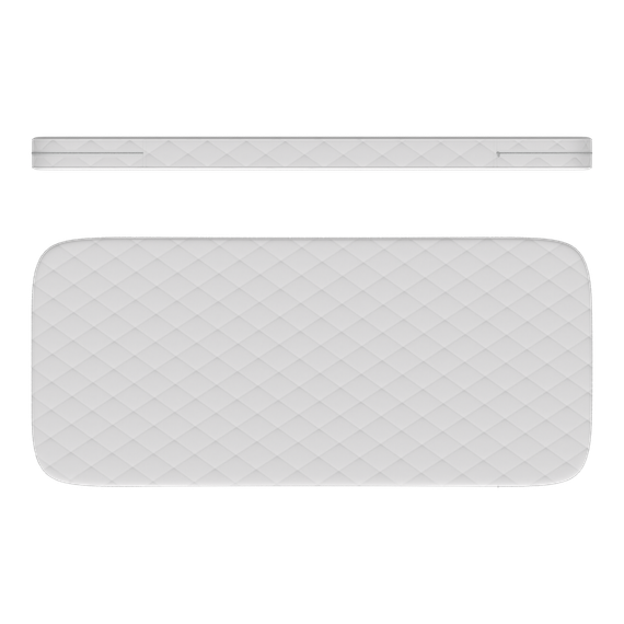 Матрас для дивана-кровати KIDI soft кокос/eco-foam/латекс 12 см (90*200 см)