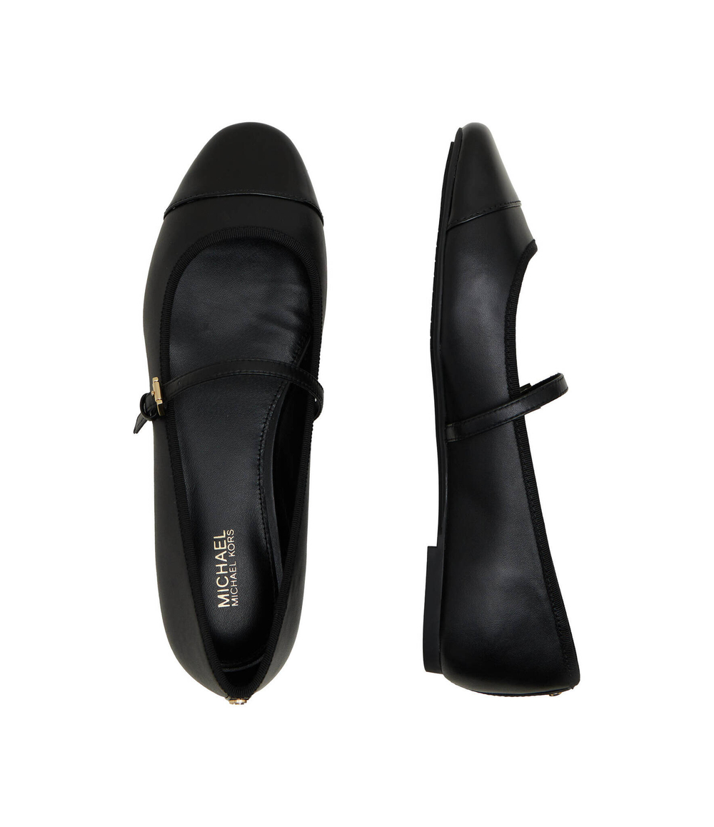 Кожаные балетки Michael Kors - черный(40S4MAFS2L)