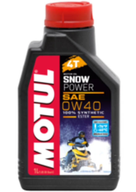 Моторное масло Motul Snowpower 4T 0W-40 (1л)