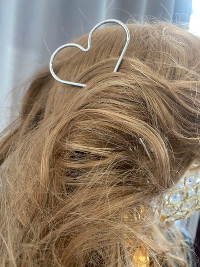 Украшение для волос / элитная бижутерия/серебро