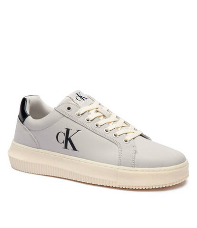 Кожаные кроссовки chunky CALVIN KLEIN JEANS - серый(YM0YM01123)