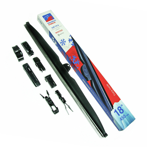 450мм 18"    DoubleForce ЗИМА  Щетка стеклоочистителя длина 450 мм