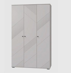 КАШЕМИР Шкаф с 3х дв. (ш1352*г577*в2213мм), Кашемир/Сантьяго