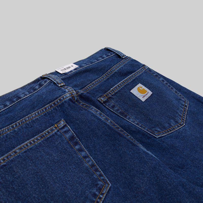 Джинсы мужские Carhartt WIP Landon Pant артикул:I030468_blue_stonewashed - купить в магазине Дайс
