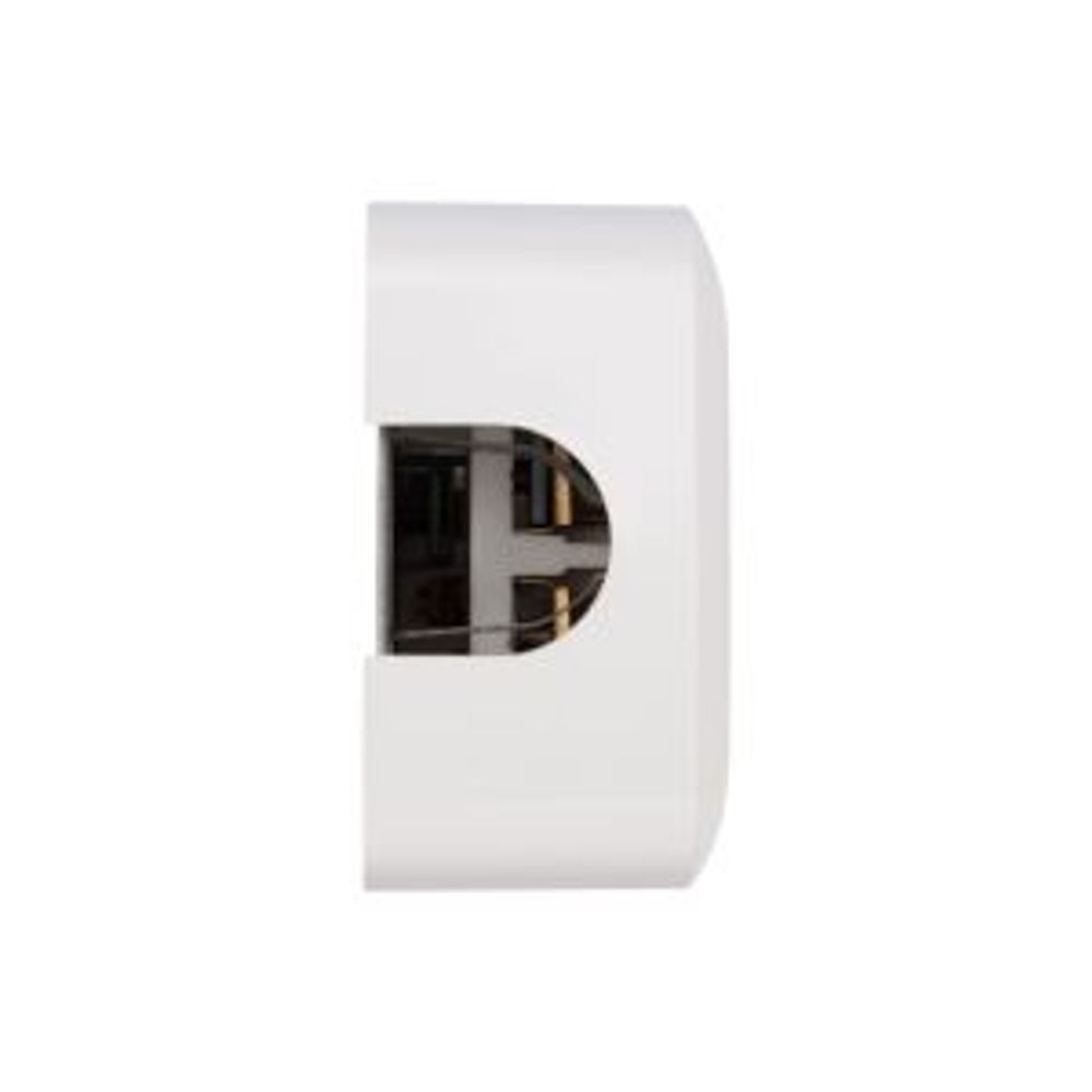 Розетка РШ/Евро двойная для электрической плиты 32А/16A, 250В, 2Р+РЕ (ОУ) белая REXANT