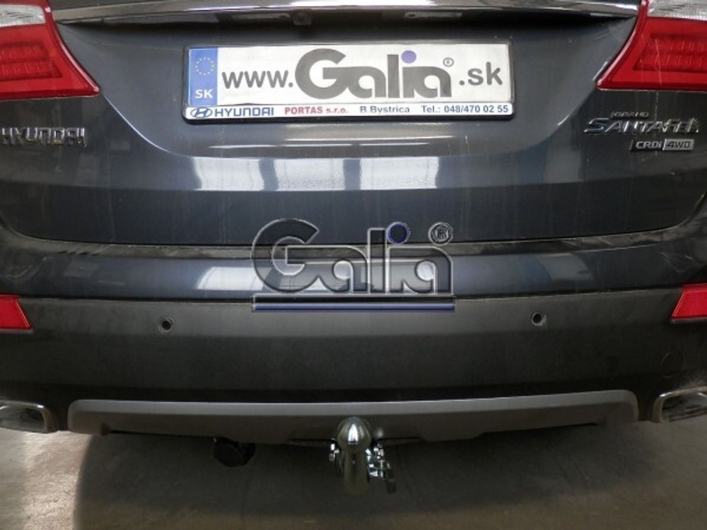 Фаркоп оцинкованный Galia H094A для Hyundai Grand Santa Fe 2013(паспорт и сертификат в комплекте)(без электрики)
