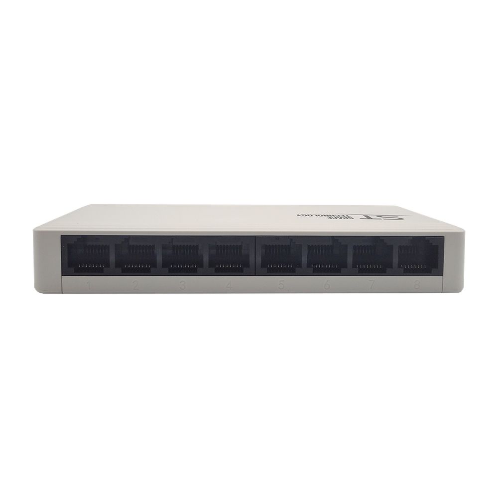 Коммутатор на 8 Ethernet портов ST-GS80 (Без БП) (Транспортный сертификат ПП 969)