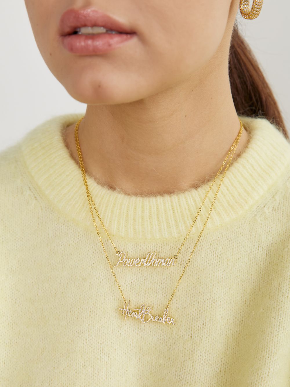HEARTBREAKER SHINE NECKLACE