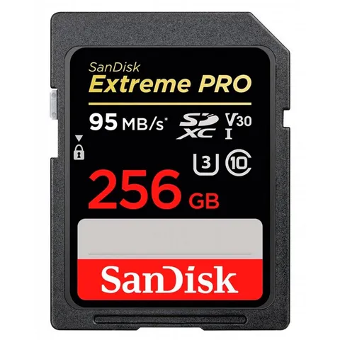 Sandisk Extreme Pro SDXC UHS-I 95MB/s 256Gb