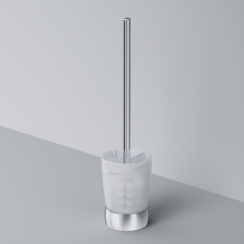 Ершик для унитаза AM.PM Sensation A3033200 хром/матовое стекло