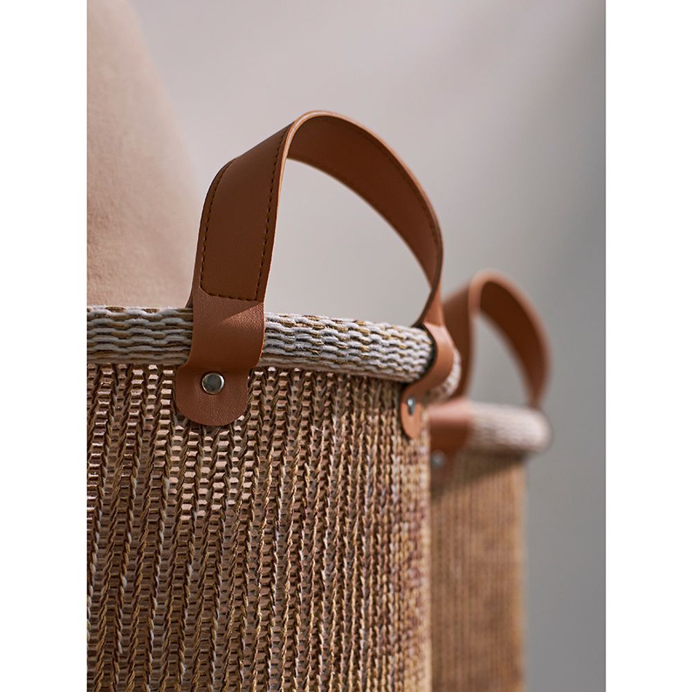 Корзина для хранения Sustainable collection, Ø27х25 см, бежевая