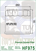 Фильтр масляный Hiflo Filtro HF975