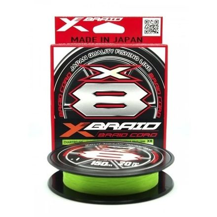 Плетёный шнур YGK X-Braid Braid Cord X8 #1.2/25lb 150m