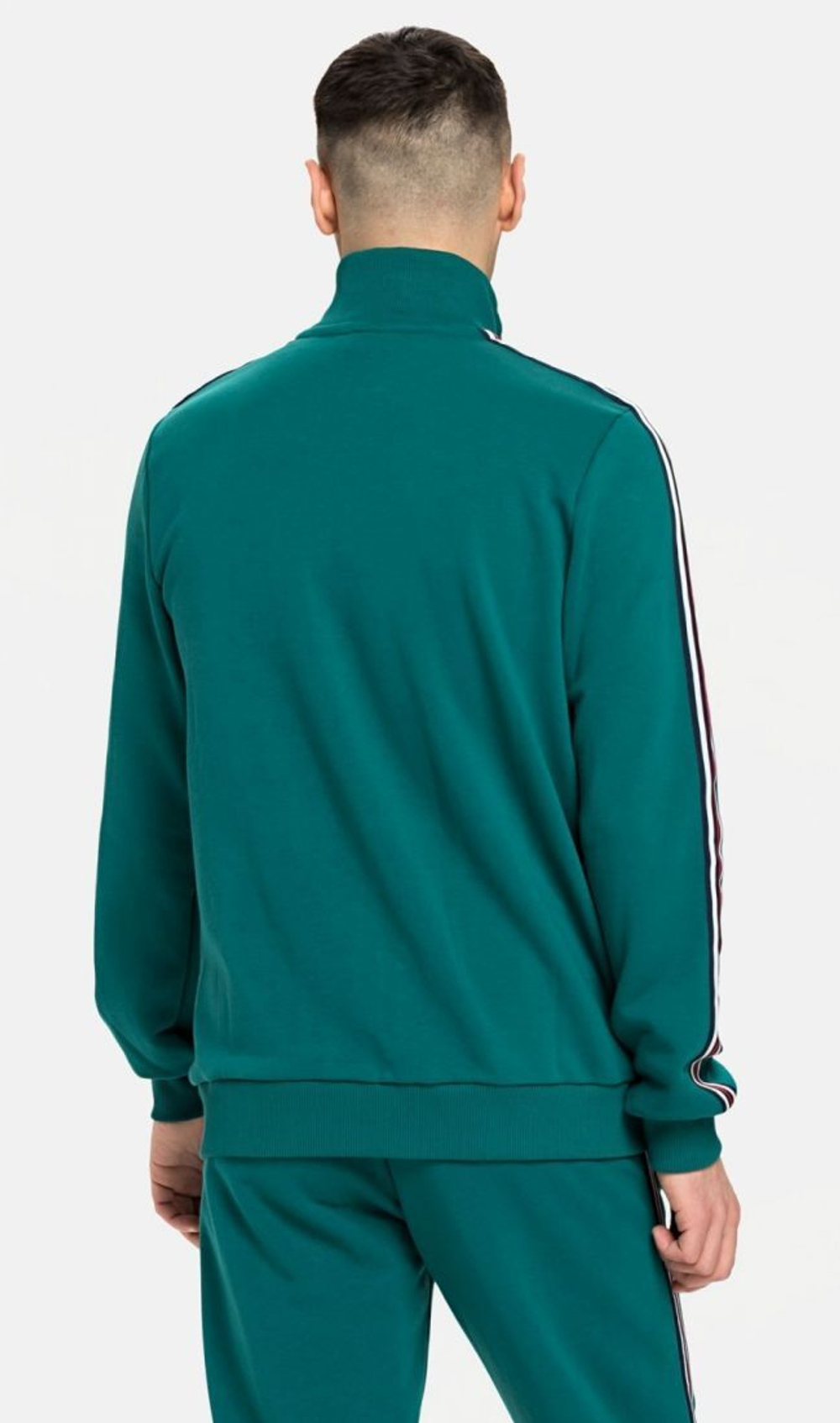 Мужская кофта теннисная Fila Hemi Track Jacket Men - storm