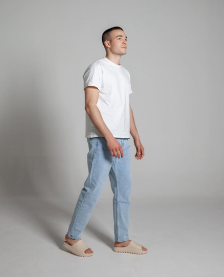 Джинсы синие мужские