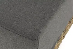 "Капри" трансформирующаяся лаунж-зона из искусственного ротанга, цвет соломенный