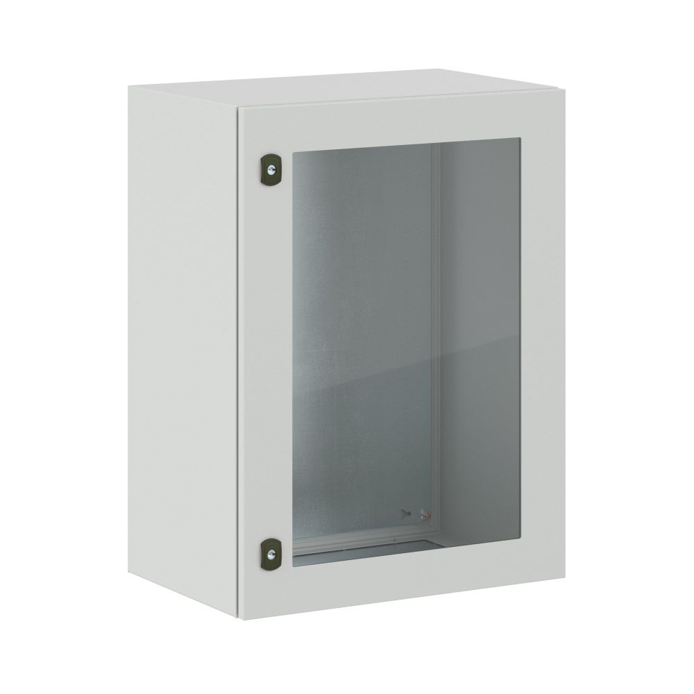 Корпус навесной уличный ST Outdoor с М/П с прозрачной дверью ВxШxГ 800x600x400 мм, IP66