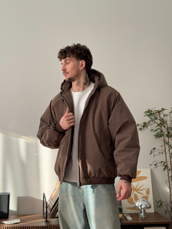 Jacket Peach Brown